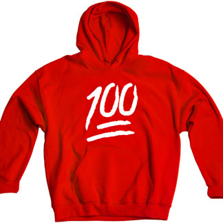 100 Emoji | Hooded Sweatshirt
